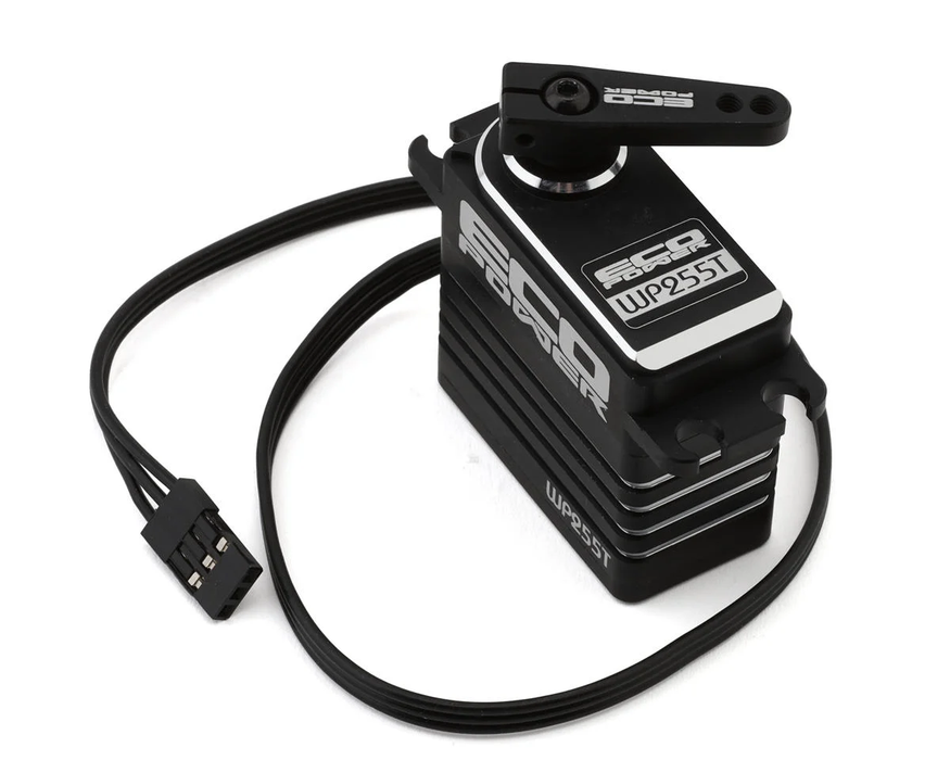 EcoPower WP255T Waterproof High Torque Metal Gear Brushless Servo (HV) (Metal Case)