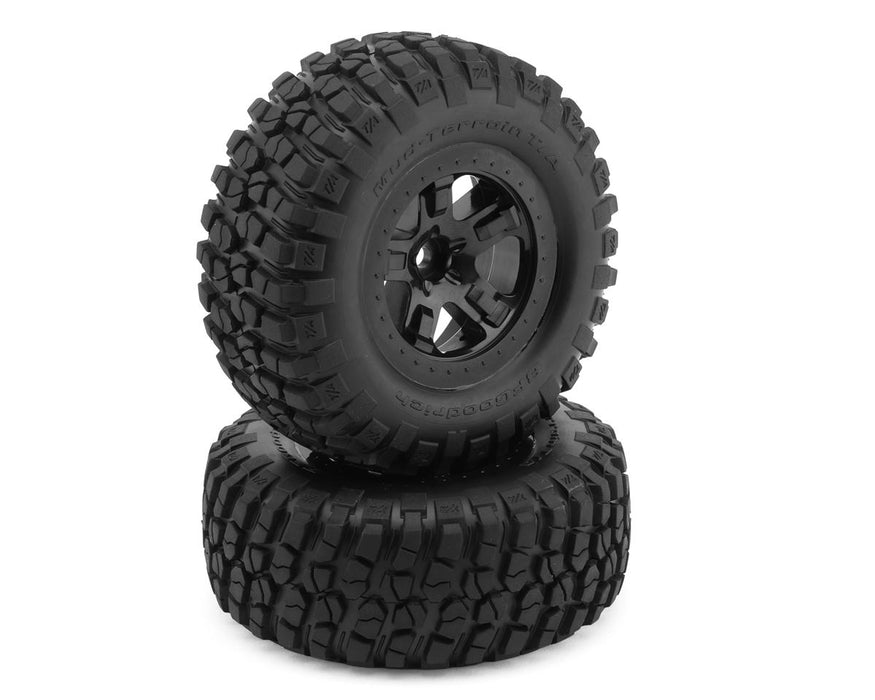 SCT Black Wheels & BFGoodrich Tires (2) (Front Tire)