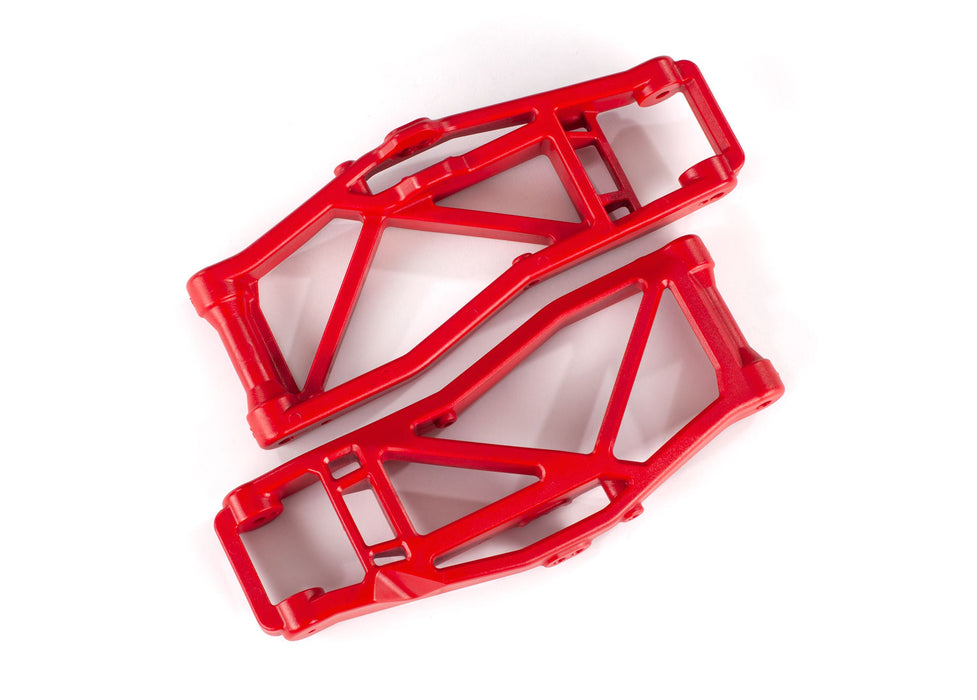 Suspension arms, lower, red (left and right, front or rear) (2) (for use with #8995 WideMaxx™ suspension kit)