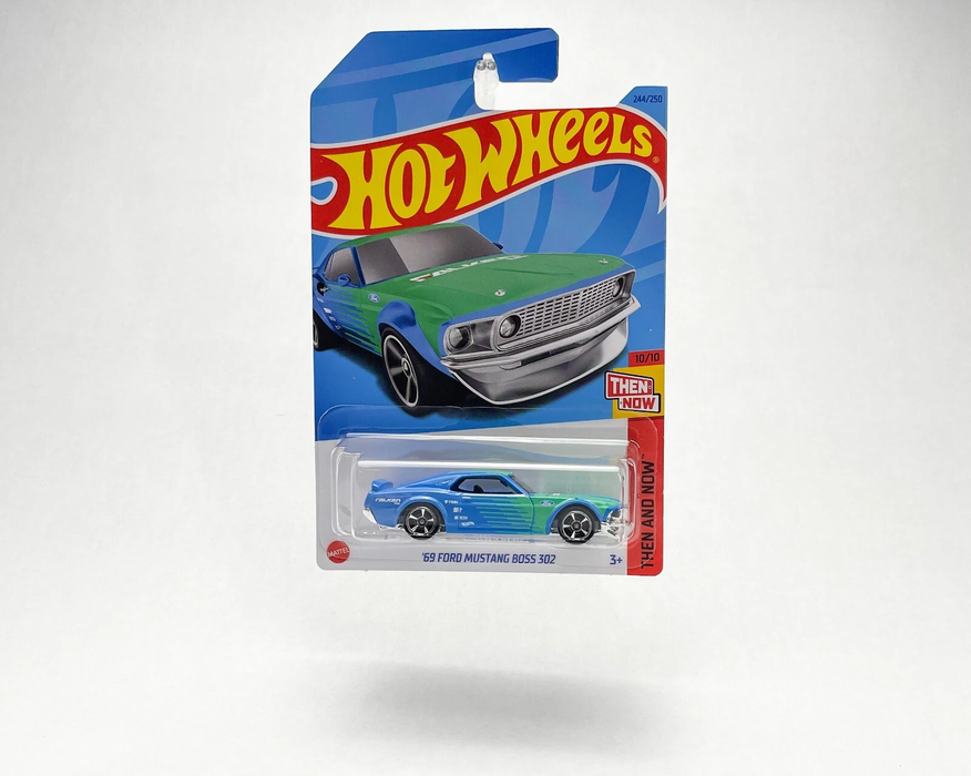 69 Ford Mustang Boss 302 - Then and Now - Hot Wheels - MATTEL - HKJ48-N9C0Q