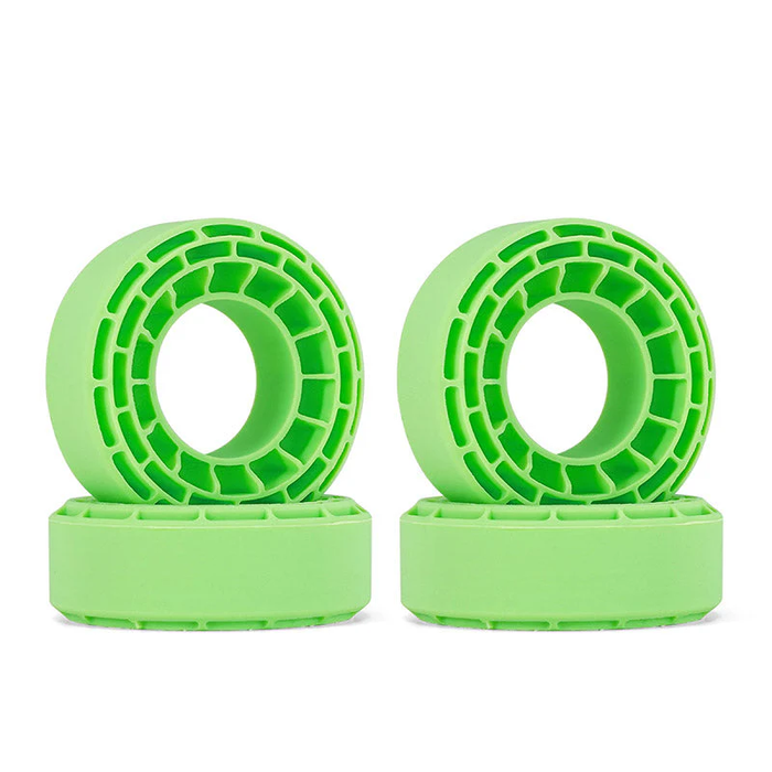 4pcs Silicone Rubber Inserts for 56-58mm 1.0" Tires