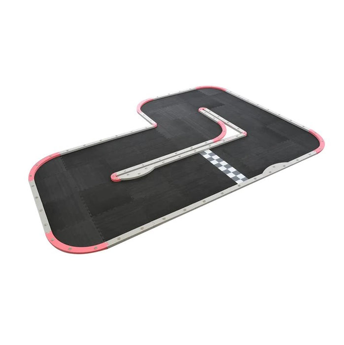 RCP-Tracks Mini-Z 50cm Wide-L Oblong Track (40Pcs) (12'4''x9'8'')