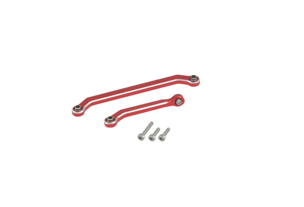 Aluminum Steering Link for SCX30 Red