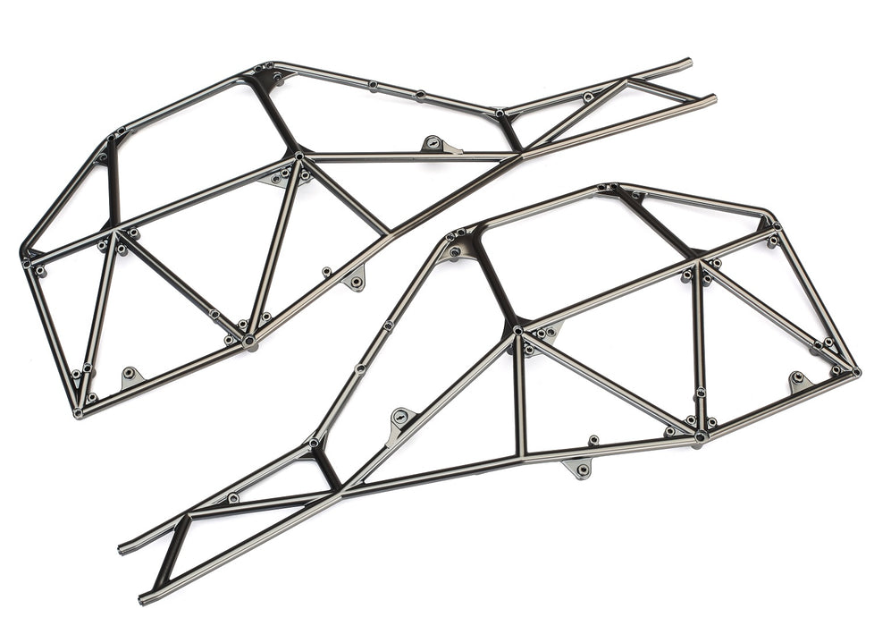 Tube chassis, side section (left & right) (satin black chrome-plated)
