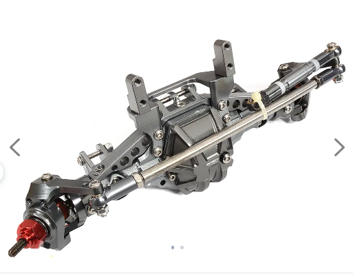Complete Billet Machined T11 Front Axle for Axial 1/10 SCX-10 Dingo Honcho Jeep
