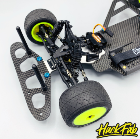 HackFab Losi Mini Conversion Chassis Stiffening Plate System