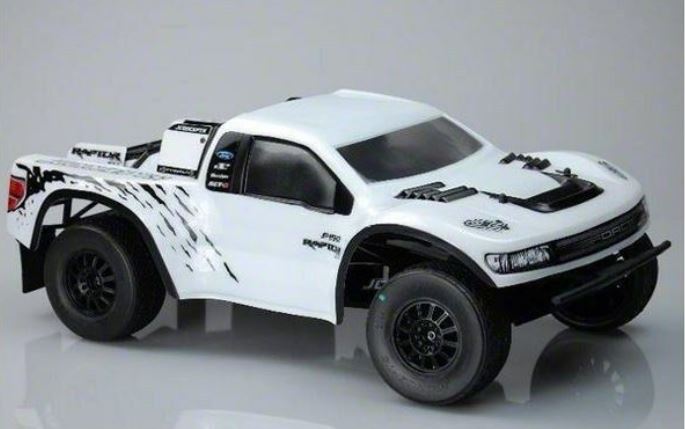 JConcepts Illuzion Slash 2WD Ford Raptor SVT SC Body Clear