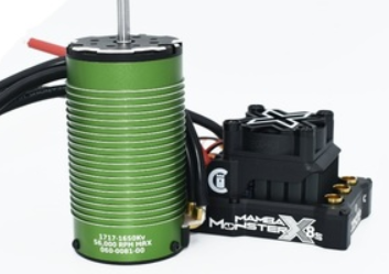 Mamba Monster X 8S, 33.6V ESC w/ 1717-1650KV Sensored Motor