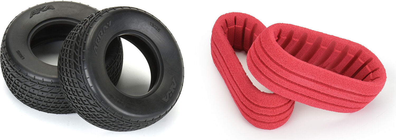 1/10 Array Clay F/R 2.2"/3.0" Short Course Tires (2)