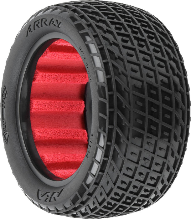 1/10 Array Super Soft Long Wear Rear 2.2" Dirt Oval Tires (2)