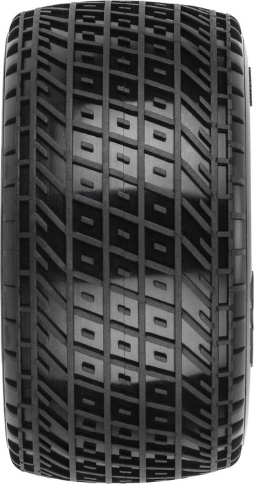 1/10 Array Clay Rear 1.7"/2.2" Dirt Oval Tires (2)