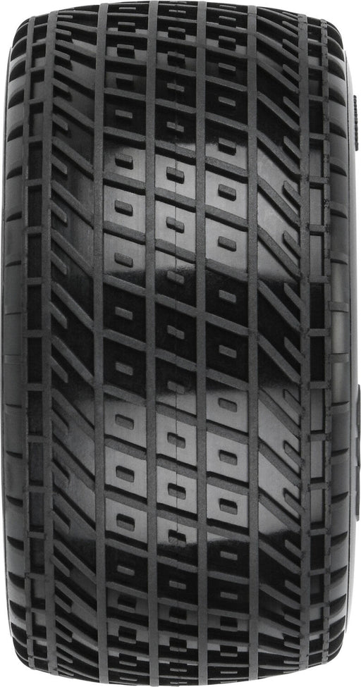 1/10 Array Clay Rear 1.7"/2.2" Dirt Oval Tires (2)