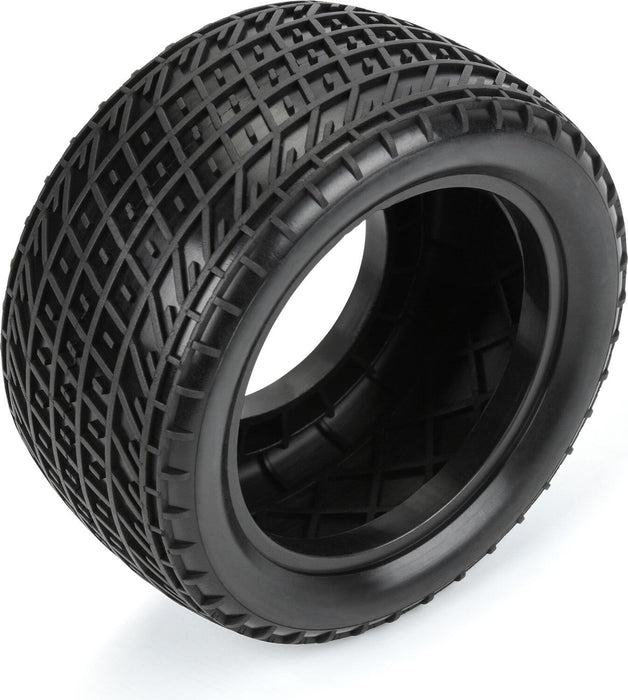 1/10 Array Clay Rear 1.7"/2.2" Dirt Oval Tires (2)