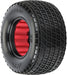 1/10 Array Clay Rear 1.7"/2.2" Dirt Oval Tires (2)