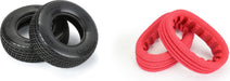 1/10 Array Clay 2WD Front 1.7"/2.2" Dirt Oval Tires (2)