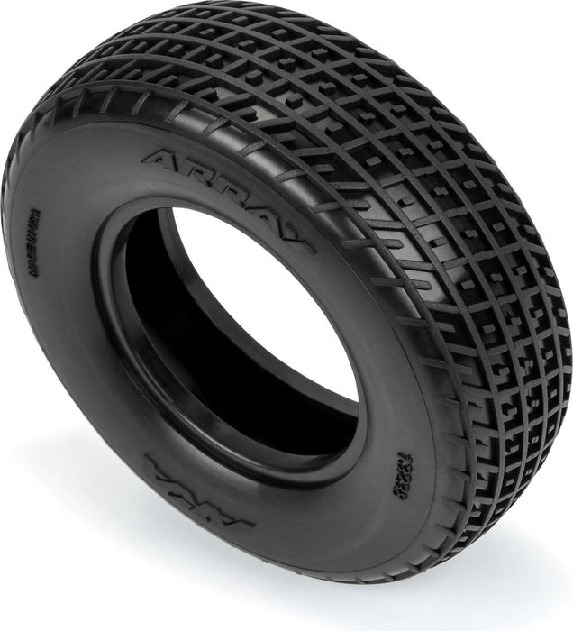 1/10 Array Clay 2WD Front 1.7"/2.2" Dirt Oval Tires (2)