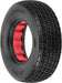 1/10 Array Clay 2WD Front 1.7"/2.2" Dirt Oval Tires (2)