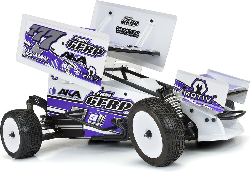 1/10 Array Super Soft Long Wear 2WD/4WD Front 2.2" Dirt Oval Tires (2)
