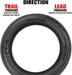 1/10 Array Super Soft Long Wear 2WD/4WD Front 2.2" Dirt Oval Tires (2)