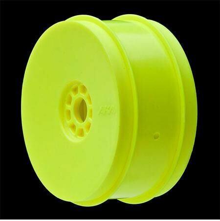 1/8 Gridiron II Soft Long Wear Pre-Mounted Tires, Yellow EVO Wheels (2): Buggy