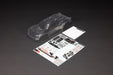 1/10 Clear Body with Decals: VORTEKS 2WD