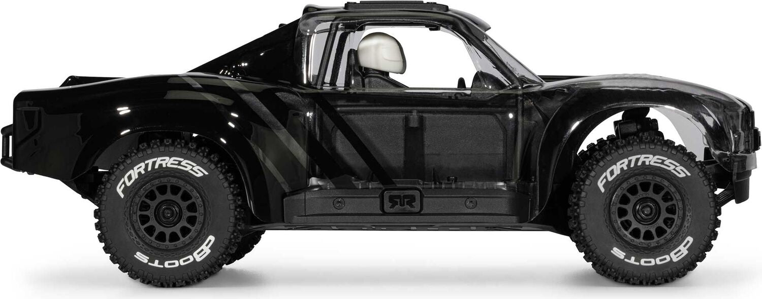 1/16 MOJAVE GROM 4X4 RTA KIT Brushed Desert Truck (Battery & Charger Included), Clear/Black