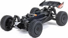 TYPHON GROM MEGA 380 Brushed 4X4 Small Scale Buggy RTR with Battery & Charger, Blue/Silver