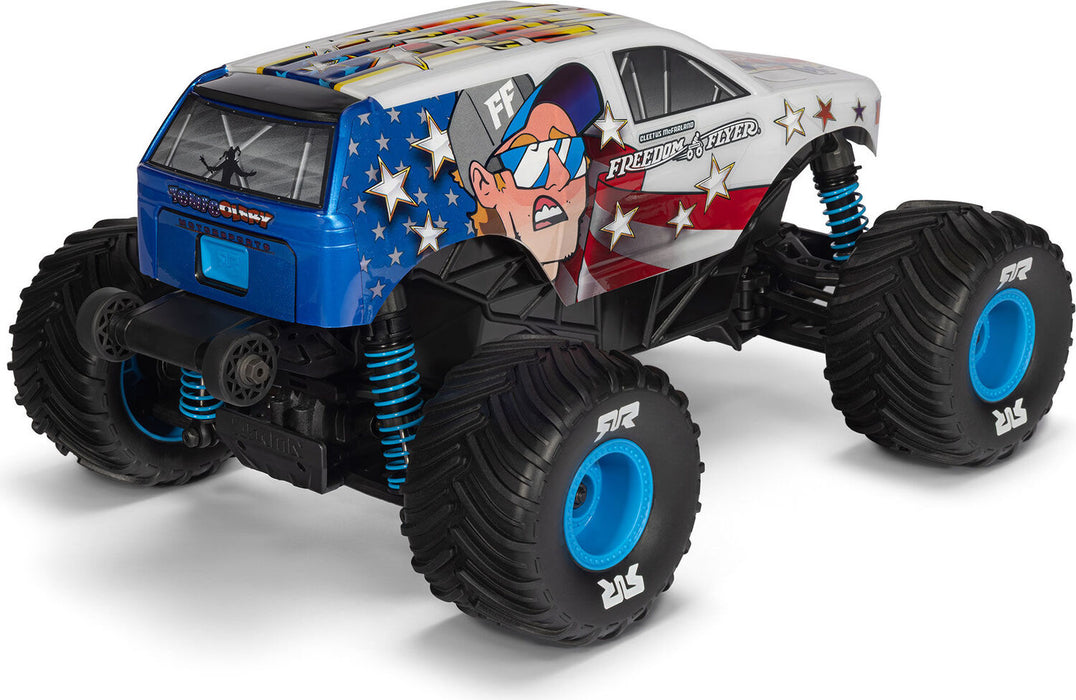 1/16 FREEDOM FLYER GROM 4X4 RTR Brushed Monster Truck (Battery & Charger Included), White