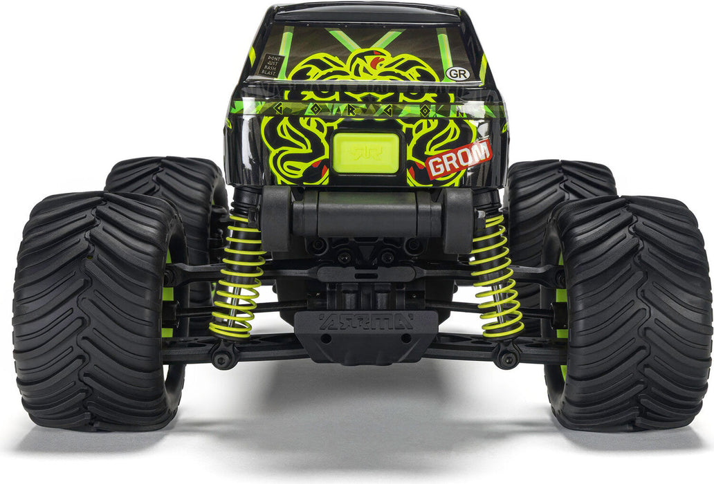 1/16 GORGON GROM 4X4 RTR Brushed Monster Truck (Battery & Charger Included), Yellow