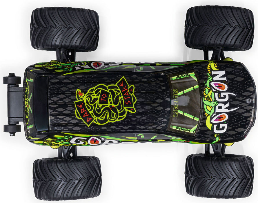 1/16 GORGON GROM 4X4 RTR Brushed Monster Truck (Battery & Charger Included), Yellow
