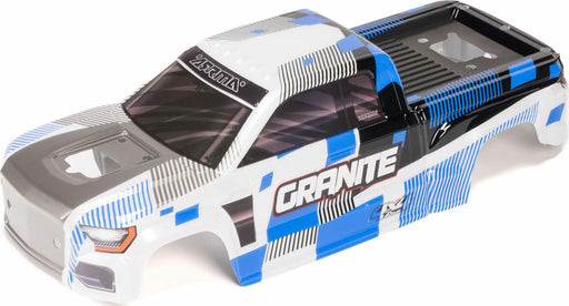 1/10 Clipless Painted Decaled Body, Blue: GRANITE 4X4