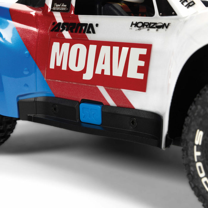 MOJAVE GROM 223S BLX Brushless 4X4 Small Scale Desert Truck RTR with DSC (Battery & Charger included), White