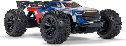 1/16 MINI KRATON 3S DSC 4X4 RTR Brushless Speed Truck (Battery & Charger Included), Red/Blue