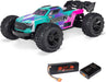 1/16 MINI KRATON 3S DSC 4X4 RTR Brushless Speed Truck (Battery & Charger Included), Teal/Pink