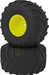 dBoots Chevron MT Tire Set, Glued, Yellow