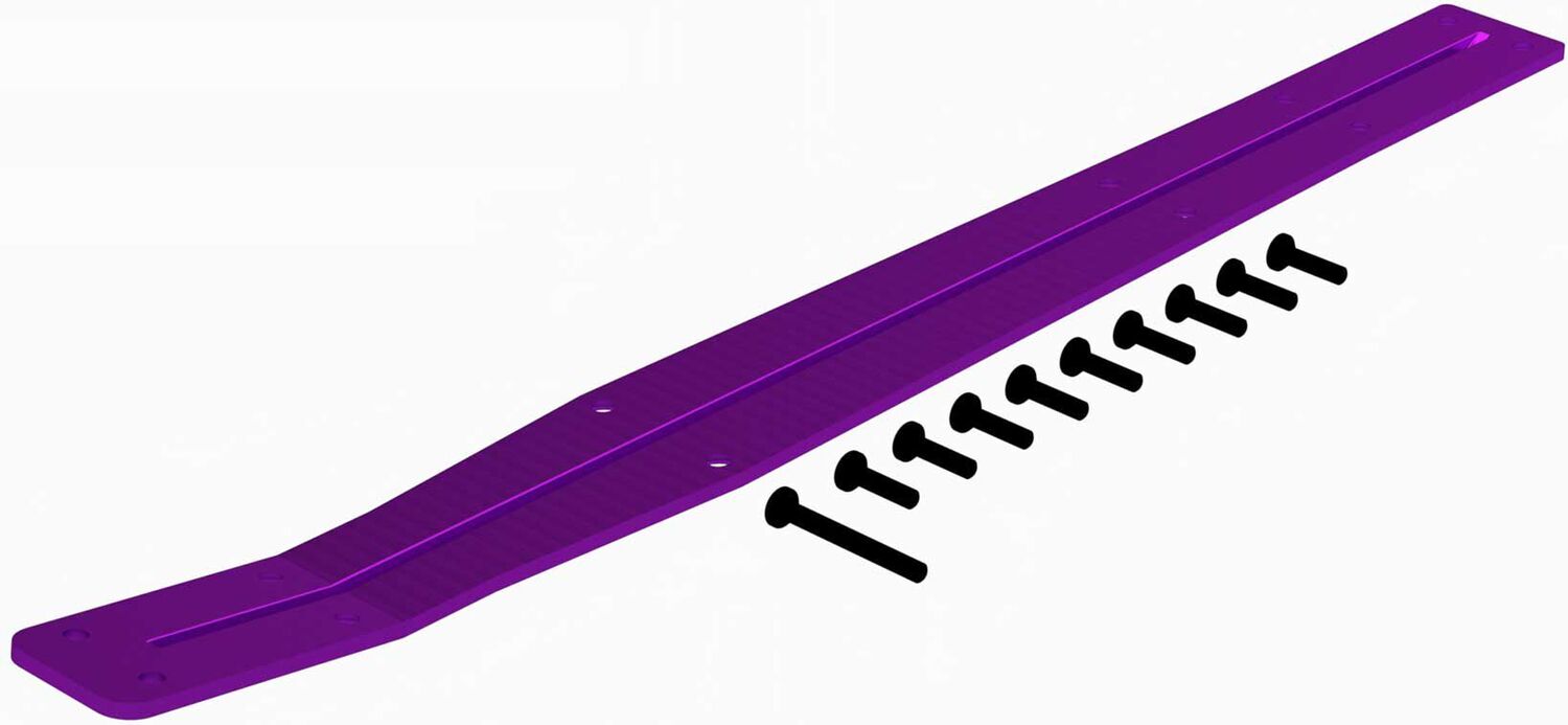 Chassis Bash Bar, Purple: MINI
