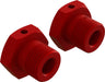 Aluminum Wheel, 17mm Hex, Red (2)