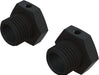 Aluminum Wheel Hex 17mm - 14.6mm Thick, Black (2)
