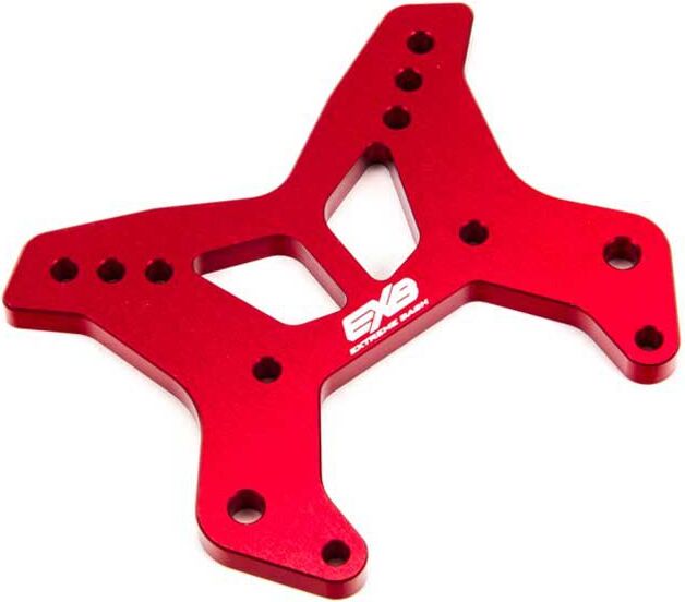 Front Aluminum Shock Tower CNC 7075 T6 M, Red: EXB
