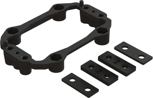Aluminum Servo Mount Plastic Holder Set