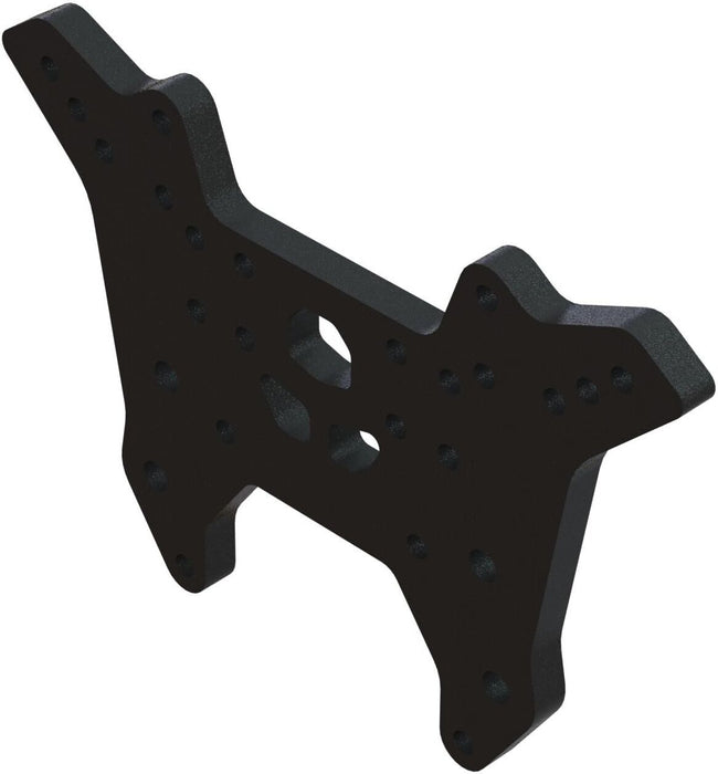 Front Shock Tower, Aluminum, Black