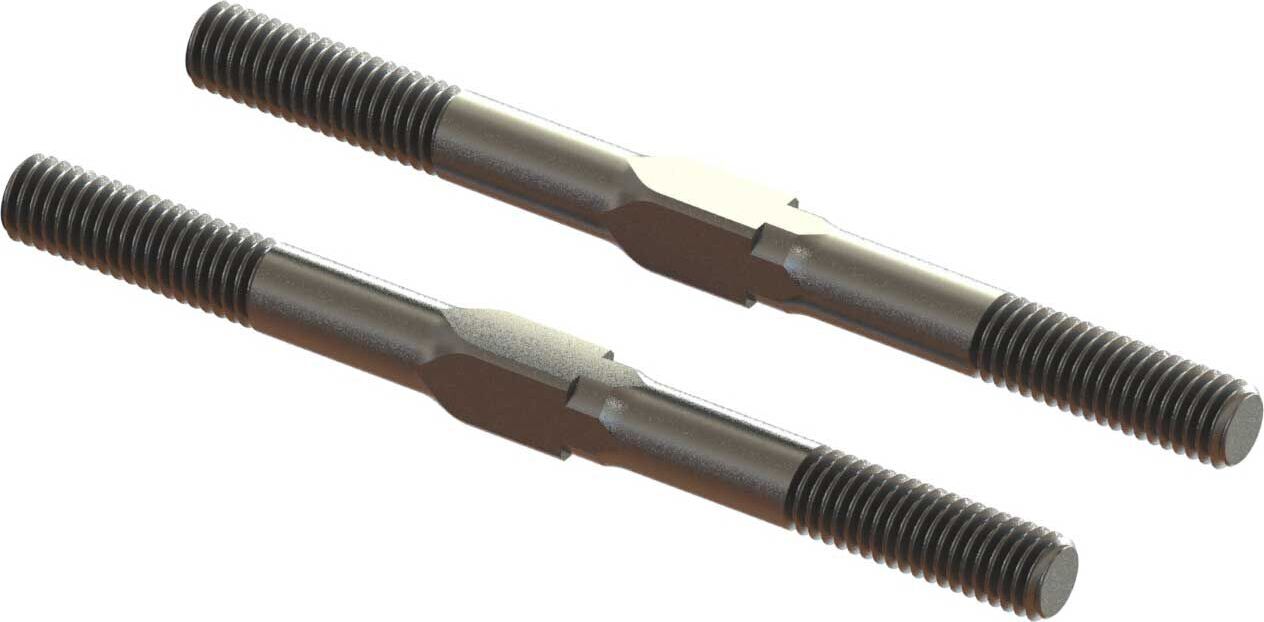 Steel Turnbuckle, M5x65mm Silver (2): EXB