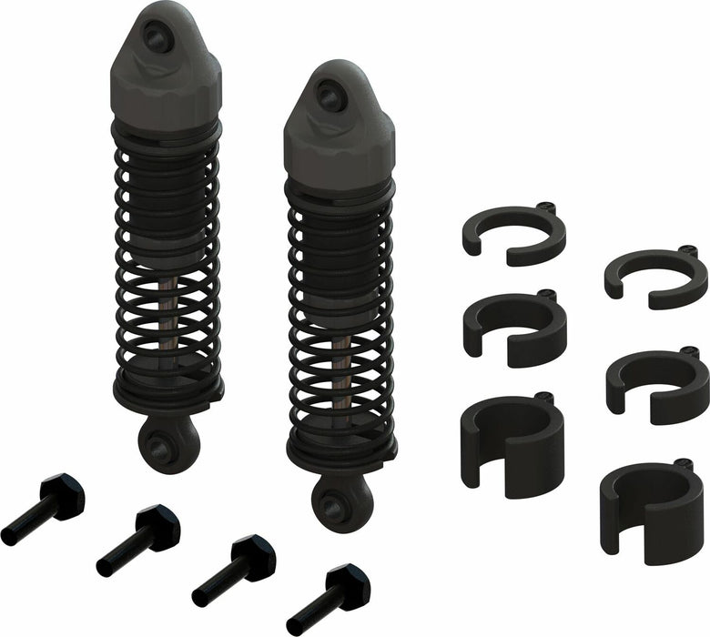 Shock Set, 58mm Length, 800cSt Oil (2): GROM