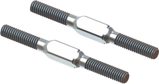 Steel Turnbuckle, M4x45mm Silver (2): EXB