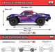 1/10 FURY 223S BLX Brushless 2WD Short Course Truck RTR with DSC, Blue