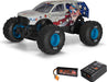 1/10 FREEDOM FLYER 223S 2WD RTR Brushless Monster Truck (Battery & Charger Included), White