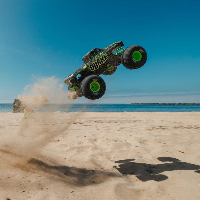 1/10 QUAKE 223S DSC 2WD RTR Brushless Monster Truck, Green