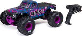 1/10 QUAKE 223S DSC 2WD RTR Brushless Monster Truck, Purple