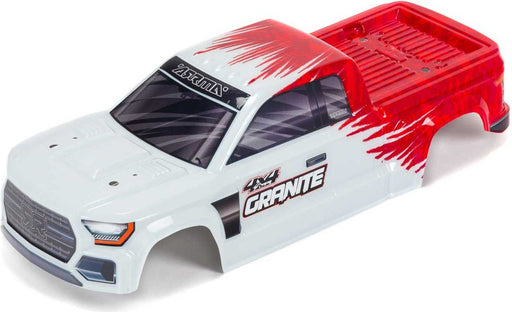 1/10 Painted Body, Red: GRANITE 4X4 MEGA