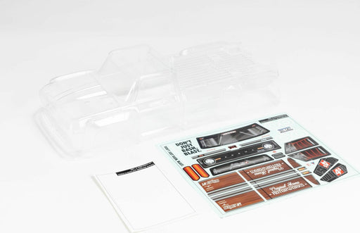 1/10 Clear Body with Decals and Window Masks: OUTCAST 4X4 BLX